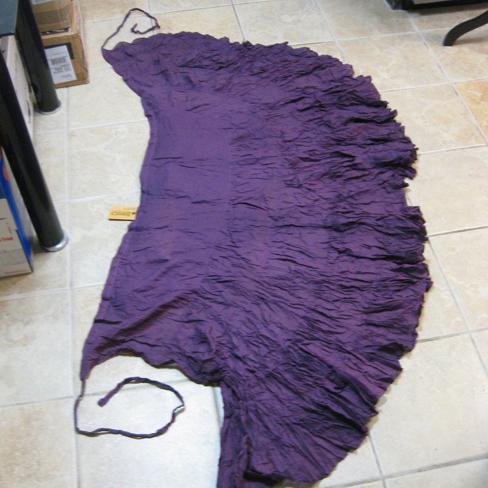 NWT Sassi's purple peasant maxi skirt OS one size - Picture 5 of 8